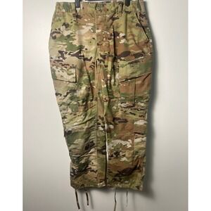 US Army Combat Uniform Trouser Wm 31 Short Camo OCP Ripstop Cargo Pants Tactical